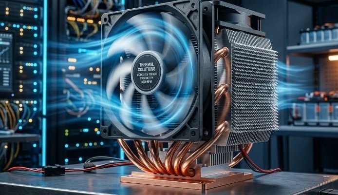 散熱風扇代工與客製化散熱解決方案：AI與電動車時代的關鍵散熱技術